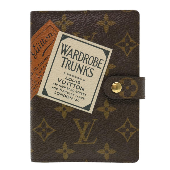 LOUIS VUITTON Travel Collection Agenda PM Day Planner Cover R21066 Auth bs4728 - Picture 13 of 16